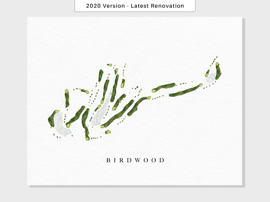 a map of the birdwood region