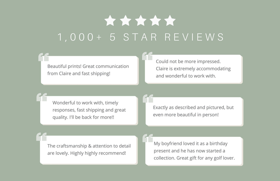 Riviera Country Club | Los Angeles, CA | Golf Course Map, Personalized Golf Art Gifts for Men Wall Decor, Custom Watercolor Print