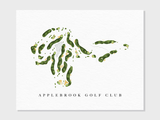 a card with a golf club logo on it