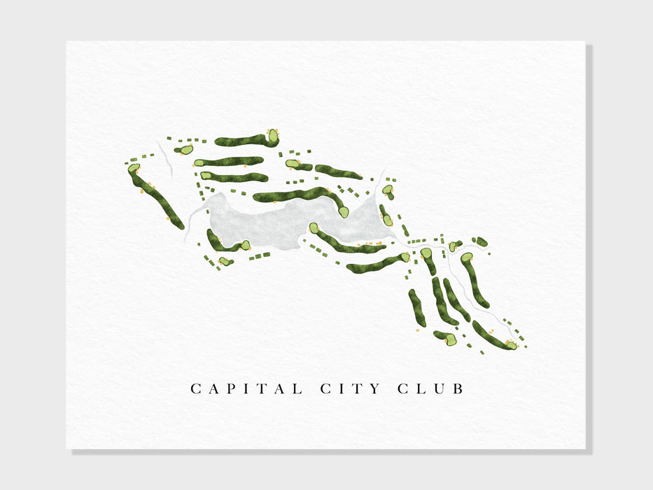 the capital city club logo on a white background