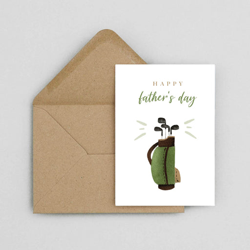 Golf Father's Day Card.
