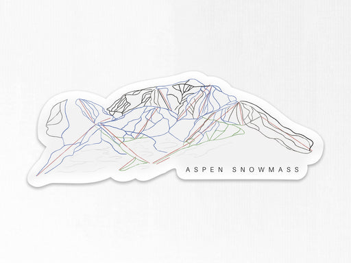 Aspen Snowmass Sticker | Colorado 