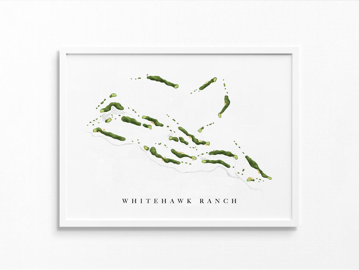 Whitehawk Ranch Logo Whitehawk Ranch | Clio, CA — Claire Nilan | Art + Design