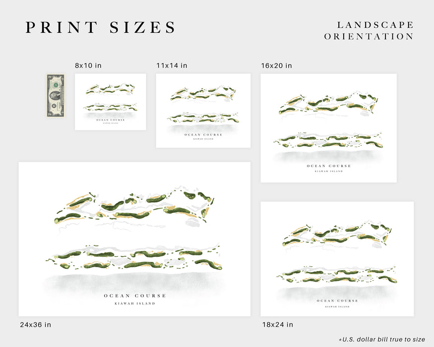 Midland Hills Golf Course | Roseville, MN | Golf Course Map, Golfer Decor Gift for Him, Scorecard Layout | Art Print UNFRAMED