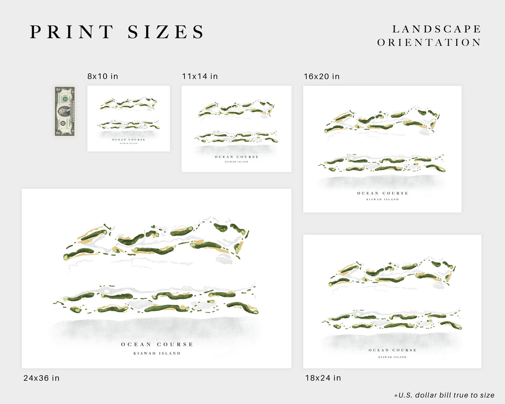 Golf Course Maps | Hand-Illustrated Aerial Course Layouts — Claire ...