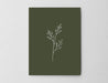 Olive Branch Greeting Card | Size A2 4.25"x5.5" 