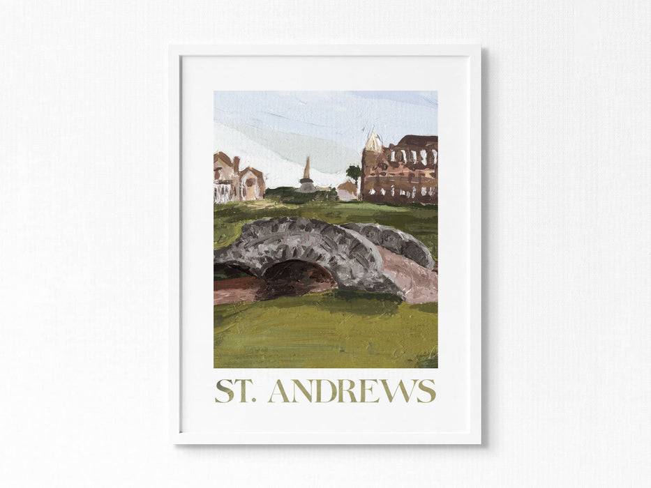 St. Andrews 18th Hole | Acrylic Painting